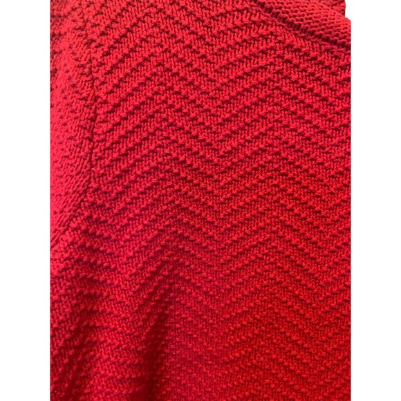 🌸3/$15🌸Fuchsia XL Pattern Long Sleeve Crew Neck Sweater - Picture 2 of 6